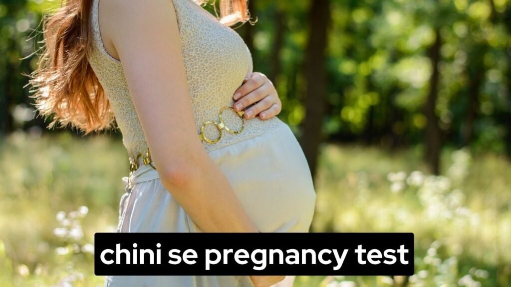 Chini Se Pregnancy Test in hindi