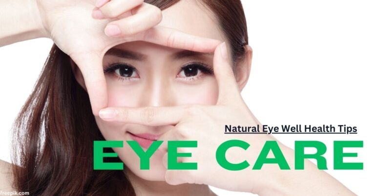 Natural Eye Well Health Tips