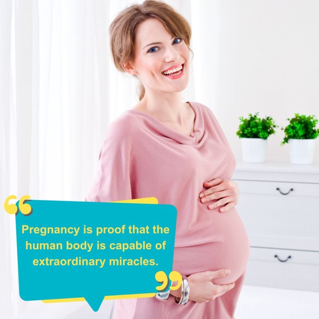 Happy Pregnancy quote image
